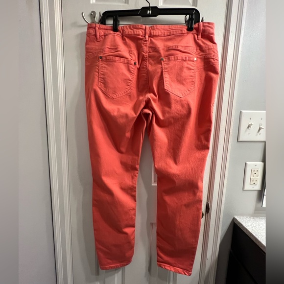 MB Sold PLUS SIZE Women’s Joe Boxer Coral Skinny Jeans Sz 17 - Picture 6 of 9